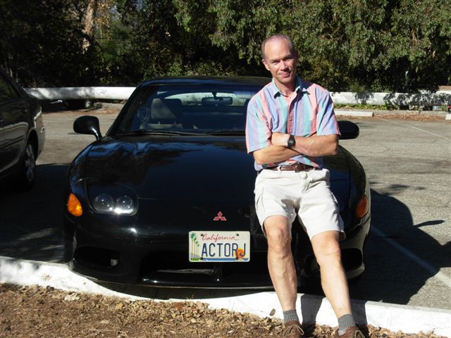 Jay and Car in Griffith Park